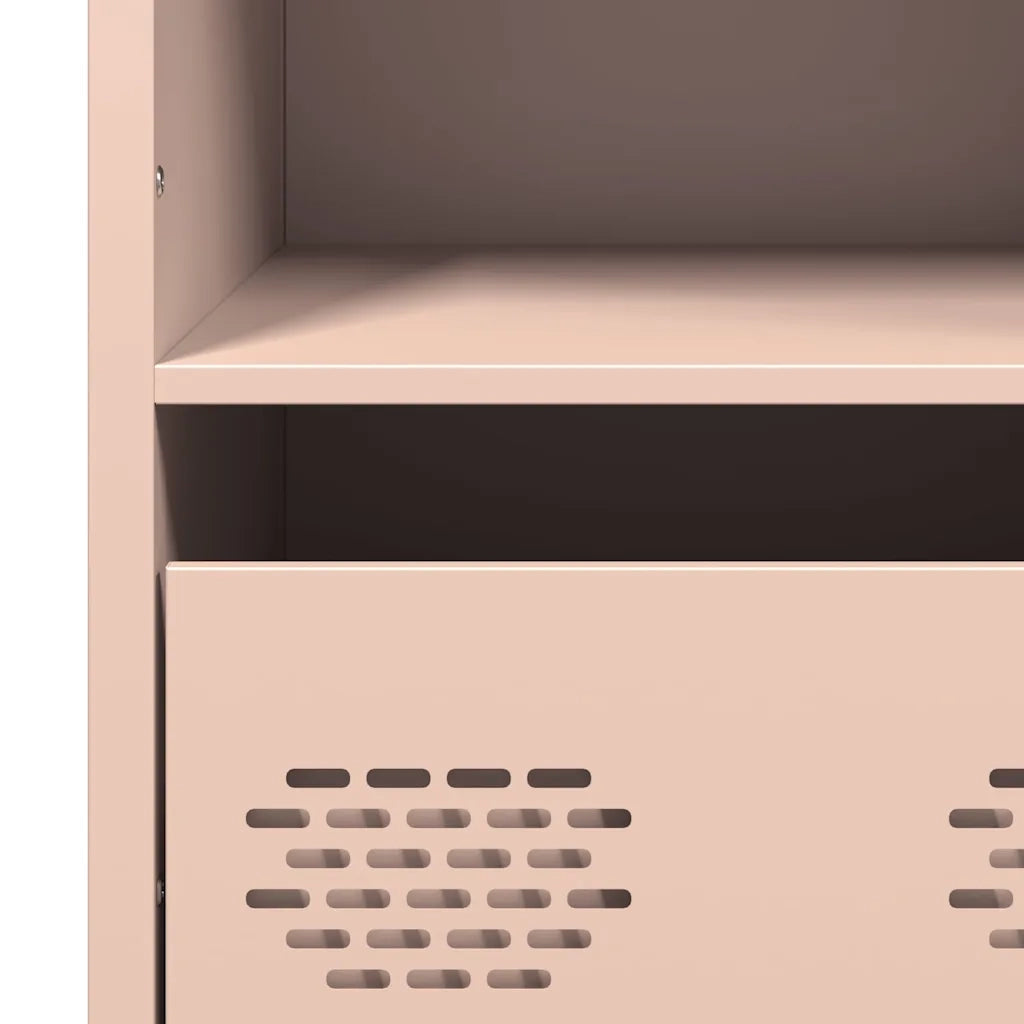 Credenza Rosa 101,5x39x103,5 cm in Acciaio 851389