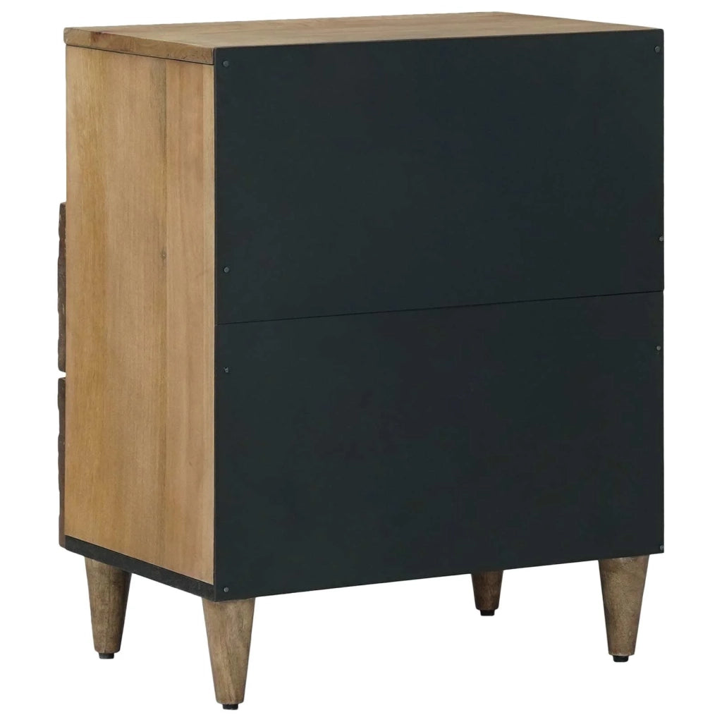 Mobiletto da Letto con cassetto Marrone 50 x 33 x 60 cm 4018342