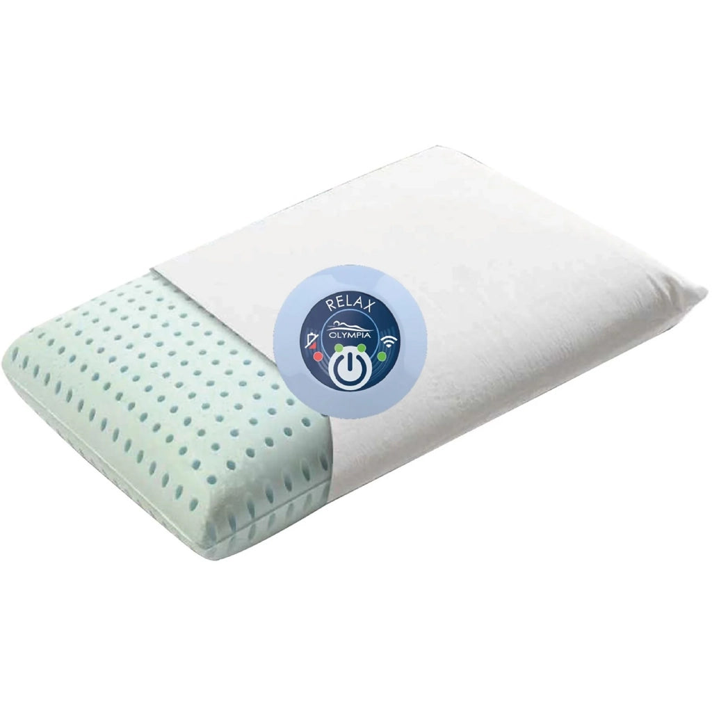 OLYMPIA Guanciale Relax Cuscino Rilassante Massaggiante Terapia Antistress 30 minuti
