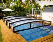 Canopia Majorca CoPertura Telescopica de Policarbonato & Alluminio Per Piscina 8X4 m