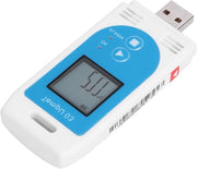 Registrazione dei dati di temperatura e umidità dell'aria con display LCD USB e funzionalità di PDF per la logistica di magazzino catena di raffreddamento