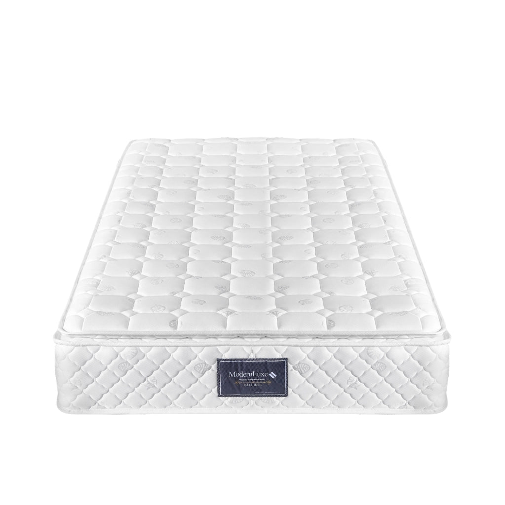 Letto imbottito 90x200 cm beige con materasso, LED, USB/Type-C e vano contenitore