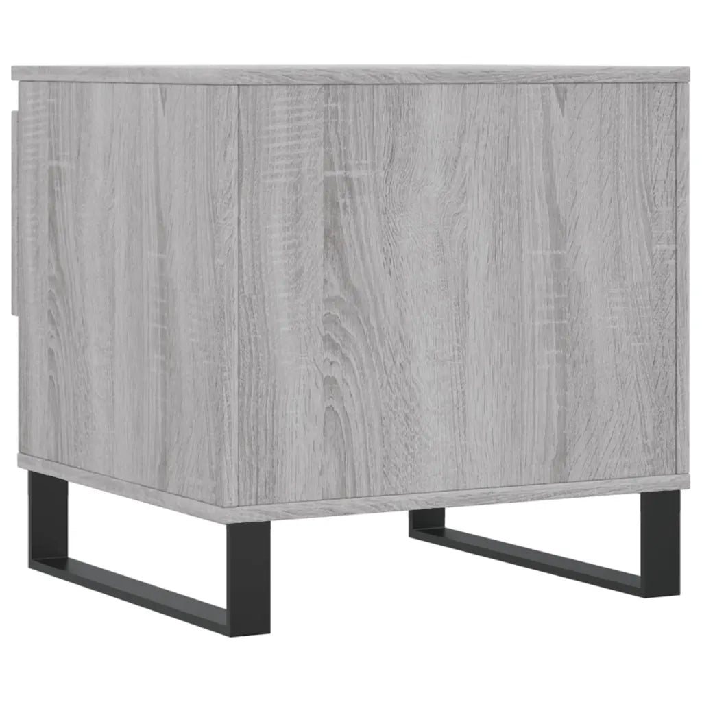 2 pz Tavolini salotto | Tavolino da caff¨¨ | Tavolino da Soggiorno Grigio Sonoma 50x46x50cm Legno Multistrato