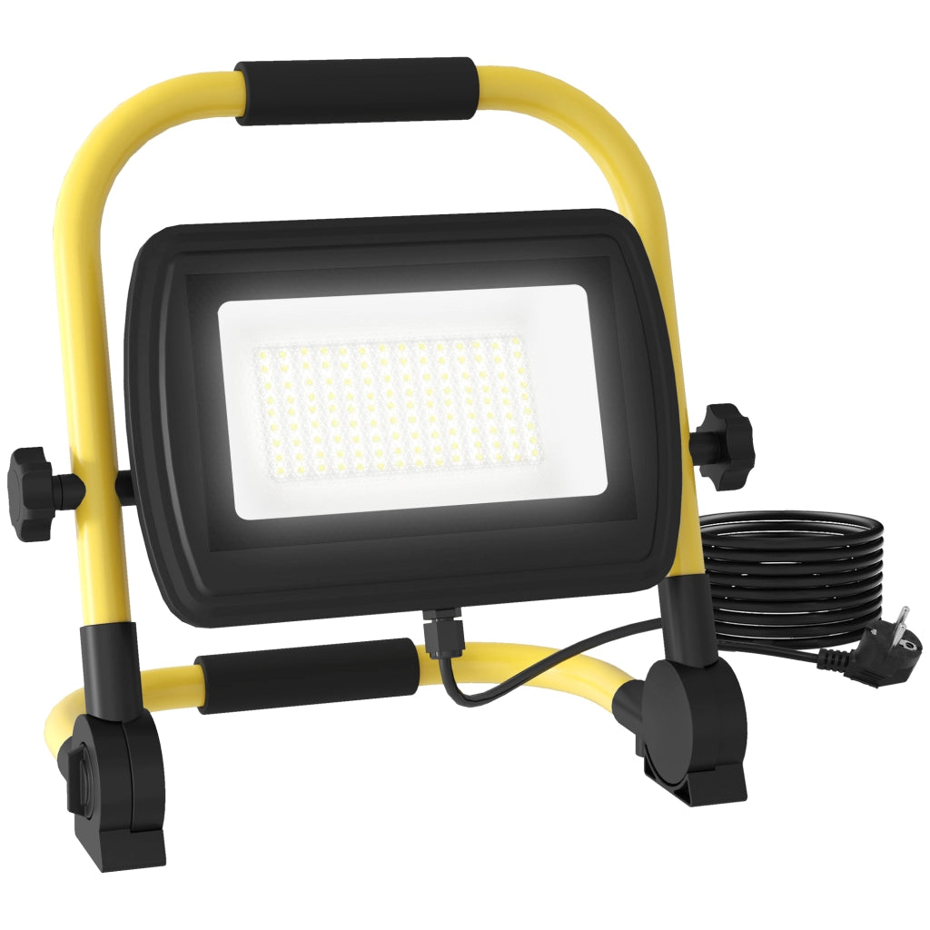 Lampada LED 4250 Lumen IP65 ¨C zephmum ¨C Giallo 25,5x16x25,5 cm