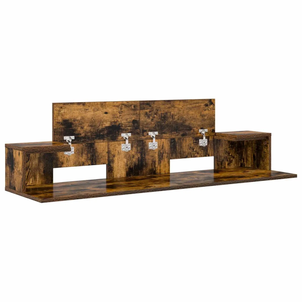 Scrivania studio Rovere Fumo 130 x 36 x 19,5 cm 8006704