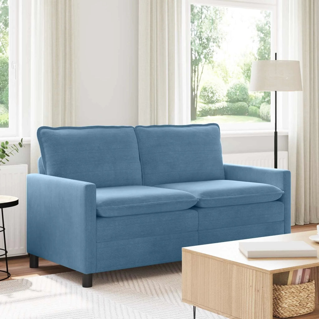 Divano Blu 156 x 81 x 87,5 cm Tessuto
