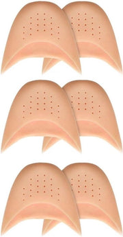 Protezione per Dita in Gel di Silice 3 Pari - Cuffie per Piedi per Scarpe da Ballo
