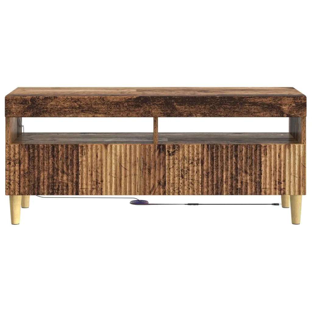 Mobile TV LED Legno antico Legno ingegnerizzato 896773