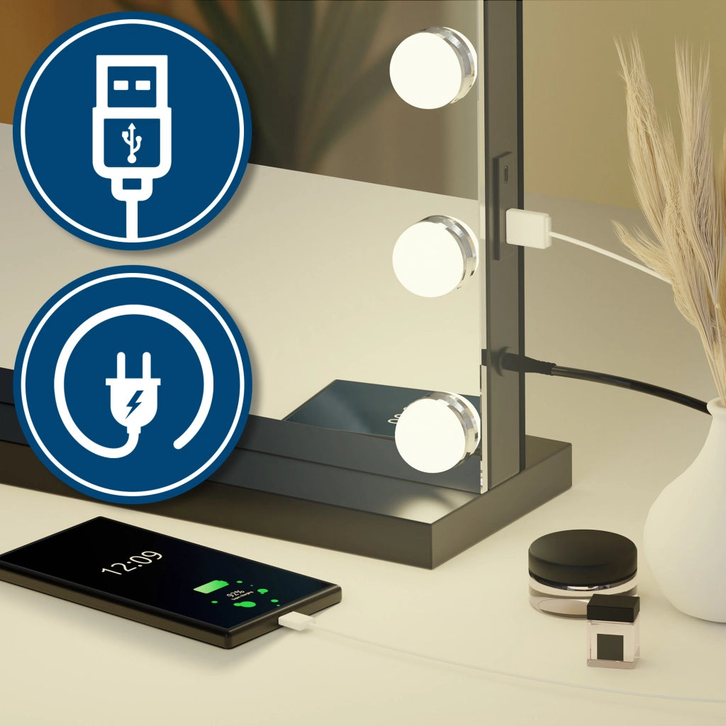 Specchio per il trucco Norlina senza Bluetooth 2