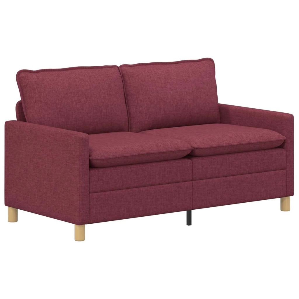 Divano Rosso Vino 156 x 81 x 87,5 cm Tessuto