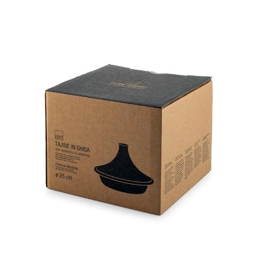 Tajine in ghisa smaltata con coperchio in ceramica – Ø 25 cm, 2 L