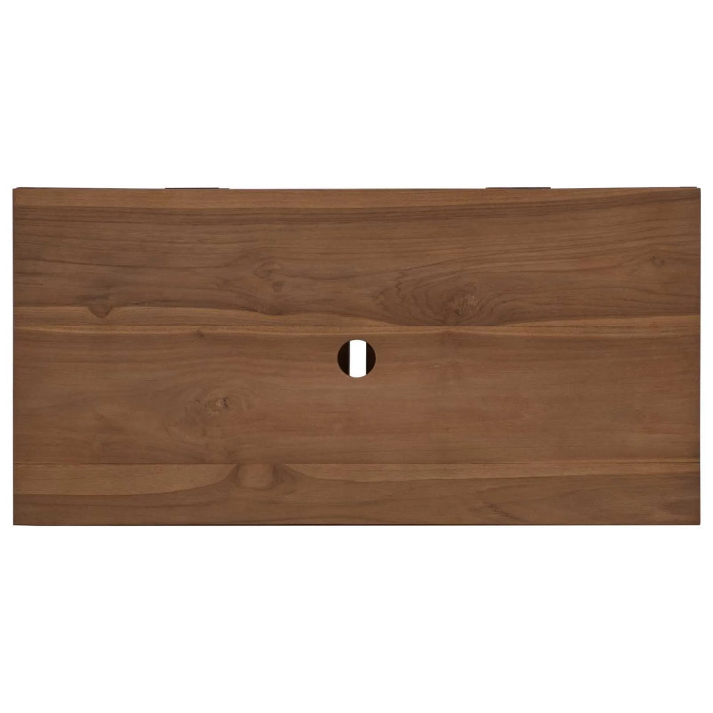 Mobile da Bagno Naturale 90 x 45 x 75 cm Legno di teak solido 42026908