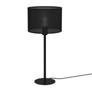 Lampada da tavolo loft nera rete Ø25 E27 IP20 Luminex