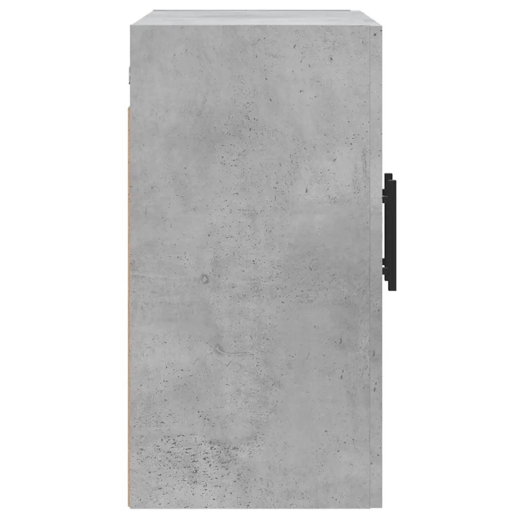 vidaXL Mobile a Parete Grigio Cemento 60x31x60 cm in Legno Multistrato