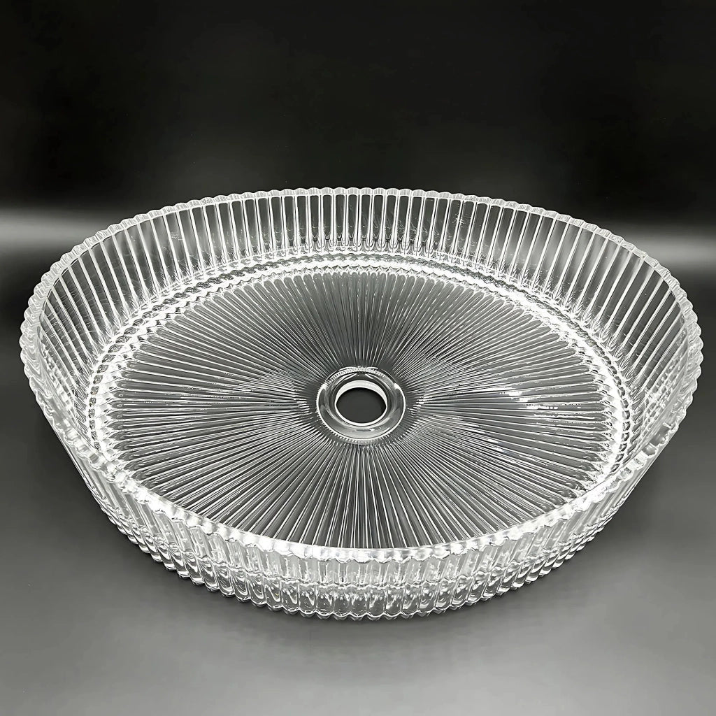 Lavabo Da Appoggio Rea Harper Transparent