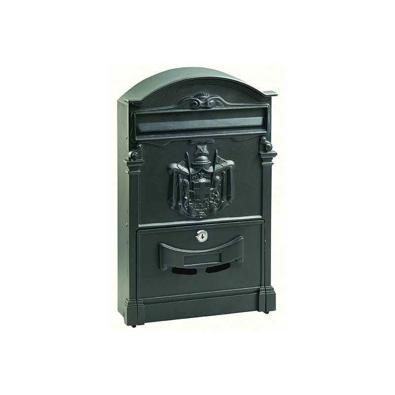 Cassetta per Lettere Blinky Residencia Nere Alum 26X9X41H