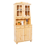 Madia Quadri, Credenza un Cassetto, 88x32x198h cm Marrone Quercia