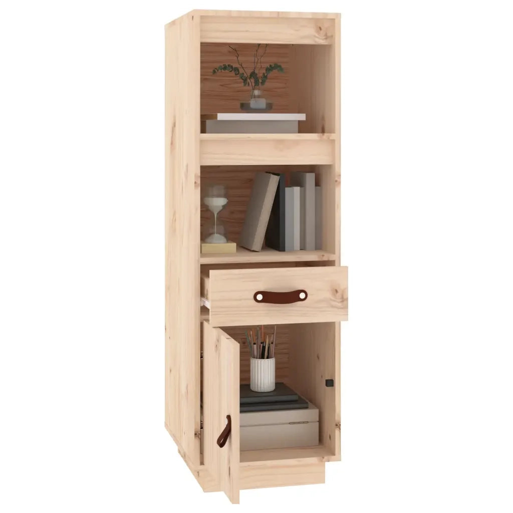 Credenza 34x40x108,5 cm in Legno Massello di Pino 820152