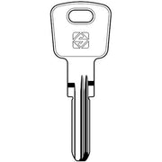 CHIAVE PUNZONATA OMEC OC6 SILCA - OTTONE NICHELATO- 5 pezzi