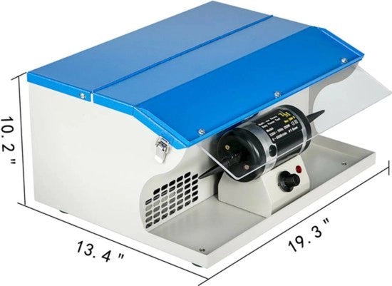 Polissoio per metalli e plastici - 0-8000R/MIN - Macchina per lisciare metalli e plastici