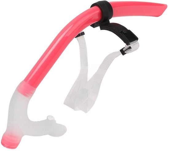 Snorkel per Bambini/Adulti con Supporto per la Testa Regolabile - Materiale in Silicone - Riduzione della Resistenza dell'Aria - Kit di Snorkeling per Bambini/Adulti