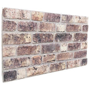 Pannelli da parete 10 pcs Marrone Scuro 100 x 50 cm Schiuma EPS