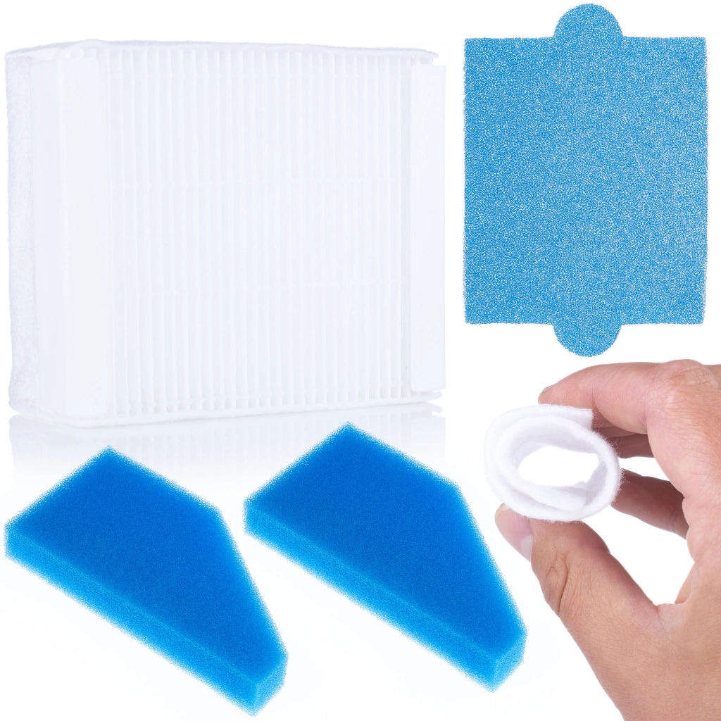 Set Filtri per Aspirapolvere compatibile con Thomas Aqua+ e Perfect Air – HEPA, Antiallergico, Lavabile