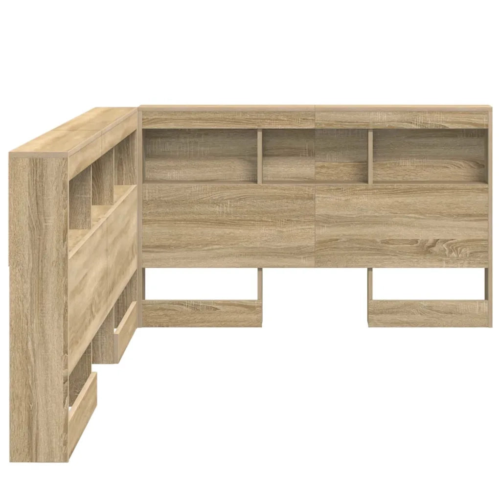 Testiera | Testata contenitore Rovere Sonoma 207,5 x 137,5 x 76,5 cm