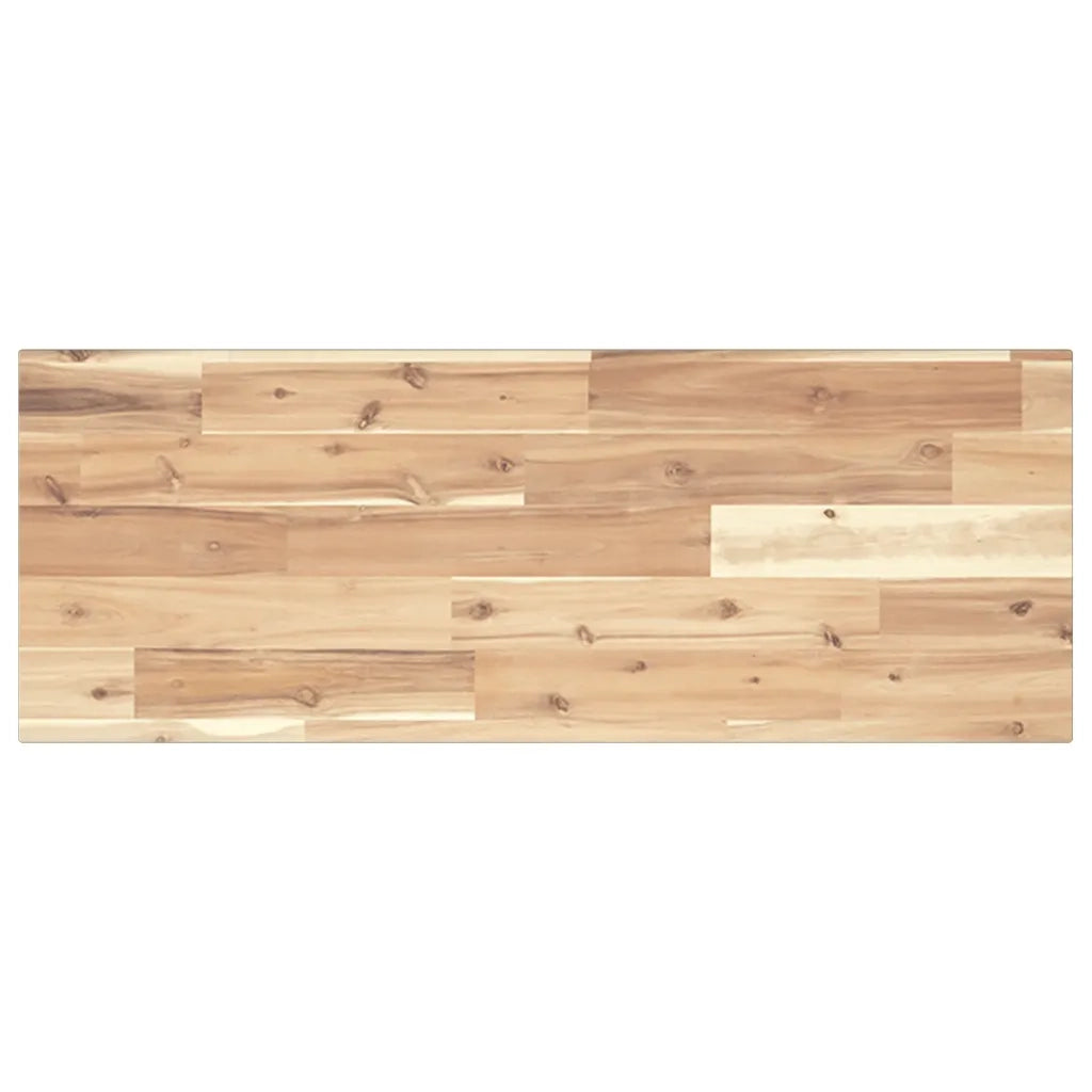 vidaXL Mensole da Parete 2 pz 100x30x2 cm Legno Acacia Non Trattato