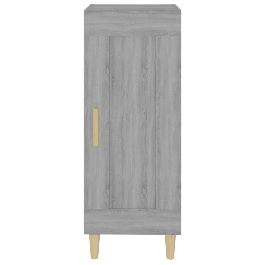 Credenza Grigio Sonoma 34,5x34x90 cm in Legno Multistrato cod mxl 9234