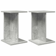 Supporto per piante | Sostegno per piante 2 pz Grigio Cemento 25 x 25,5 x 40,5 cm