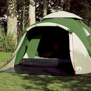 Tenda a Cupola da Campeggio 3 Persone-Tenda per Escursionismo Verde a Rilascio Rapido 142387