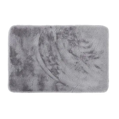 Tappeto doccia antiscivolo grigio 45x75 cm in poliestere