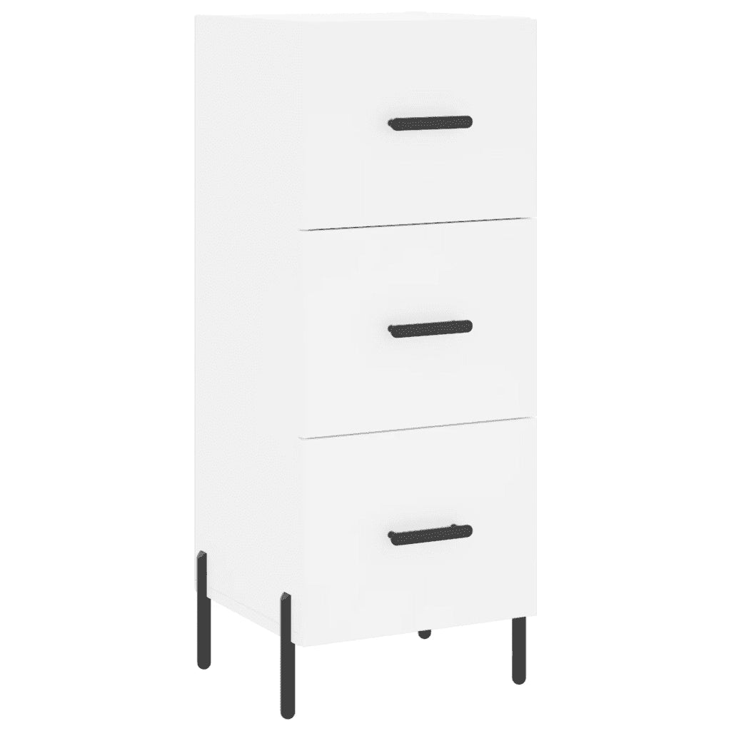 Credenza Bianca 34,5x34x180 cm in Legno Multistrato 3198857