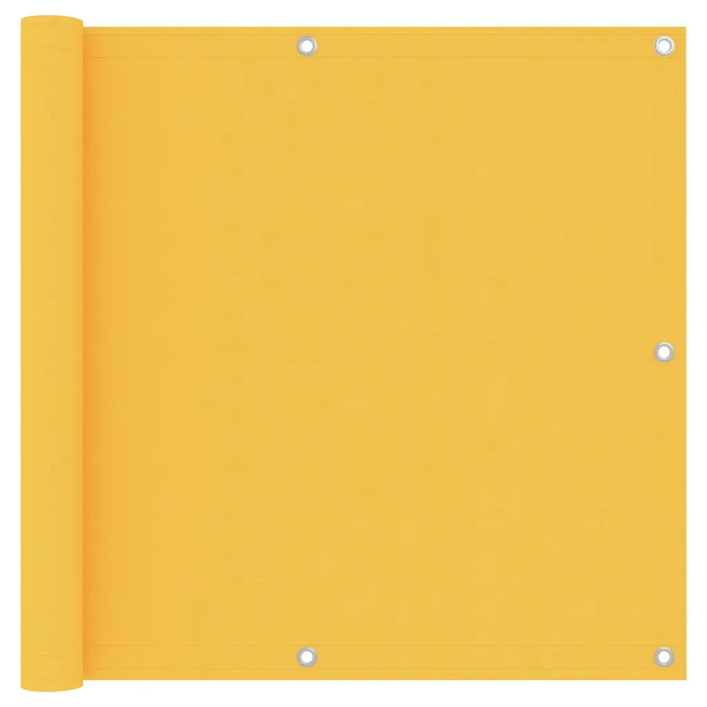 Paravento Balcone Giallo 90x600 cm Tessuto Oxford cod mxl 18620