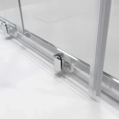 Box doccia 3 lati 70x120x70 cm doppio scorrevole trasparente  Tay