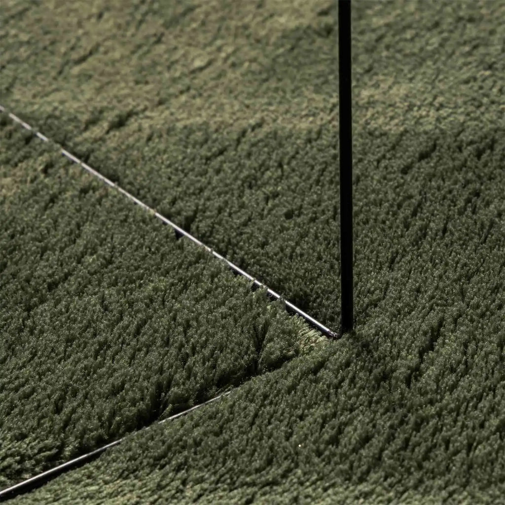 Tappeto a pelo medio, morbido e lavabile HUARTE Verde foresta 42022508