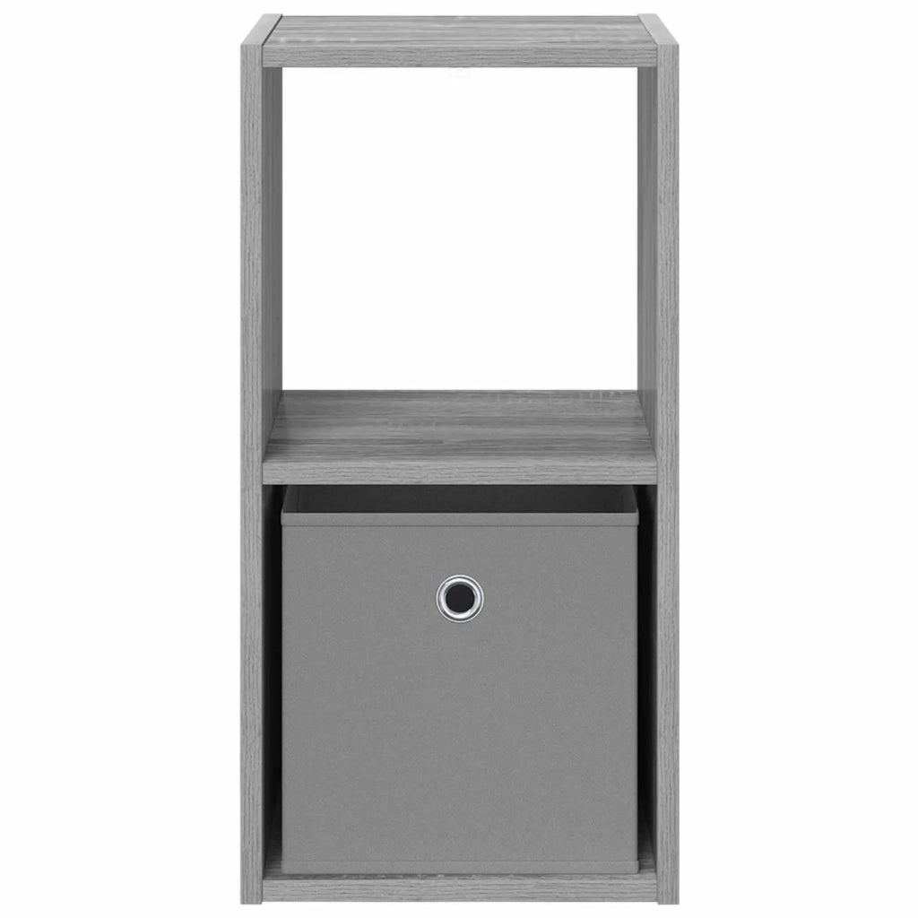 Comodino Grigio Sonoma 30,5 x 27 x 59,5 cm Legno multistrato