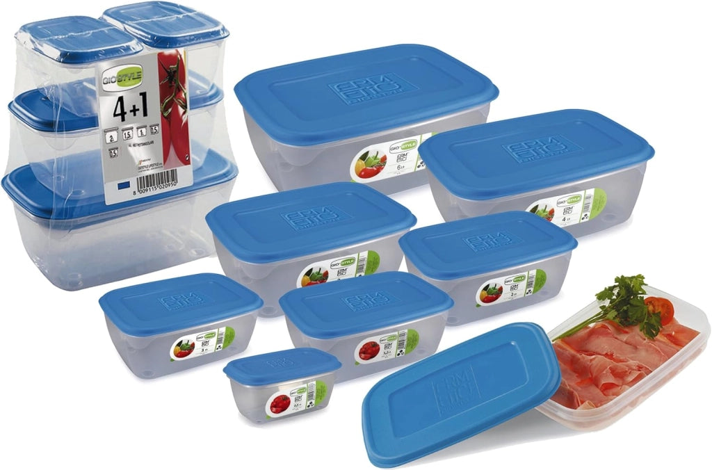 CONTENITORE PER ALIMENTI 'ERMETICI' Mod. Rettangolare, 4 lt - 29x20x12 cm - GIO' STYLE