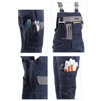 Multipack 4 pz salopette da lavoro globo professionale slim fit tg. xl