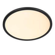 Plafoniera LED rotonda nera IP44 RGB 20W Castor Lucide