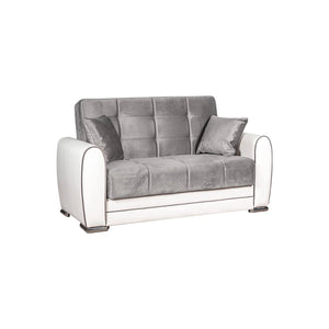 Aloe, Divano Letto con Penisola Contenitore, 84x163 cm Nero