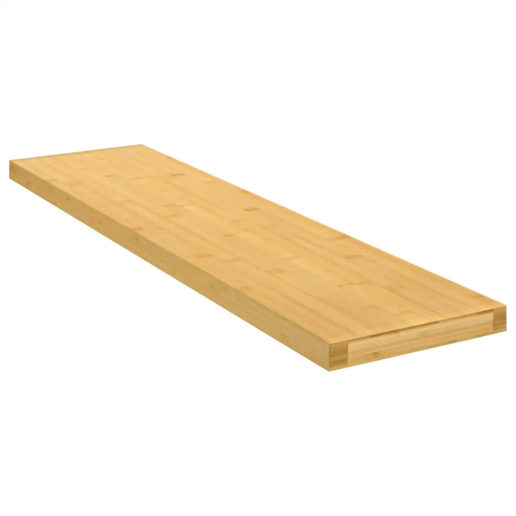 Scaffale a Parete 80x20x2,5 cm in BambÃ¹cod mxl 130145