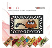 Zerbino gomma cocco duplo 45x75 reds