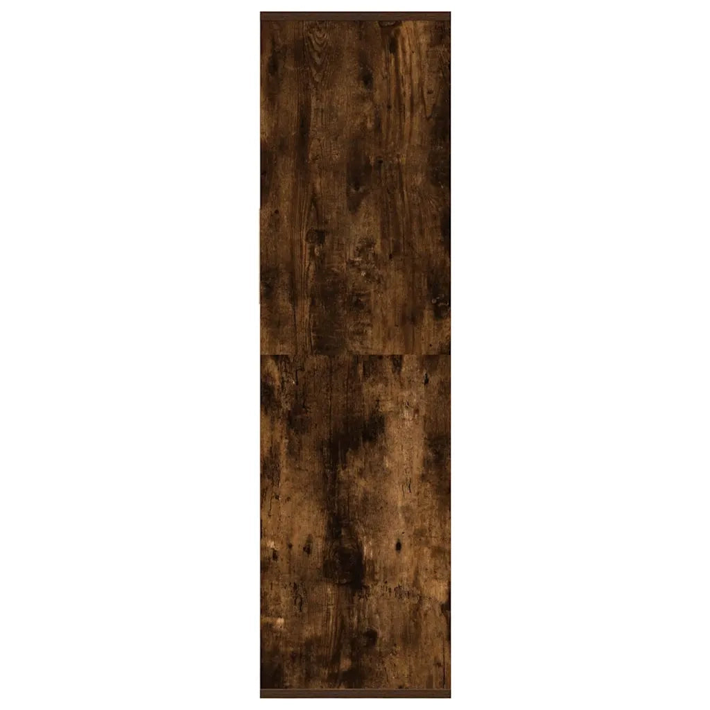 Libreria Rovere Fumo 34x31x112 cm in Legno Multistrato 860287