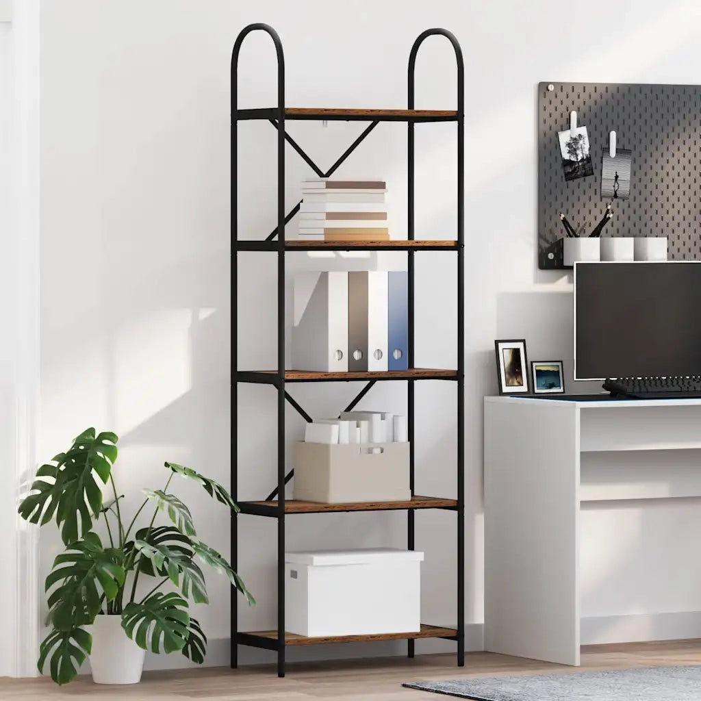 Libreria Legno vecchio 60 x 30 x 183 cm Legno multistrato