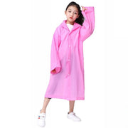 Trade Shop - Mantella Impermeabile Con Cappuccio Anti Pioggia Bambini Poncho Vari Colori Moda -