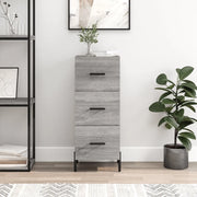 Credenza-Buffet-Armadio da cucina Grigio Sonoma 34,5x34x90 cm in Legno Multistrato 268680