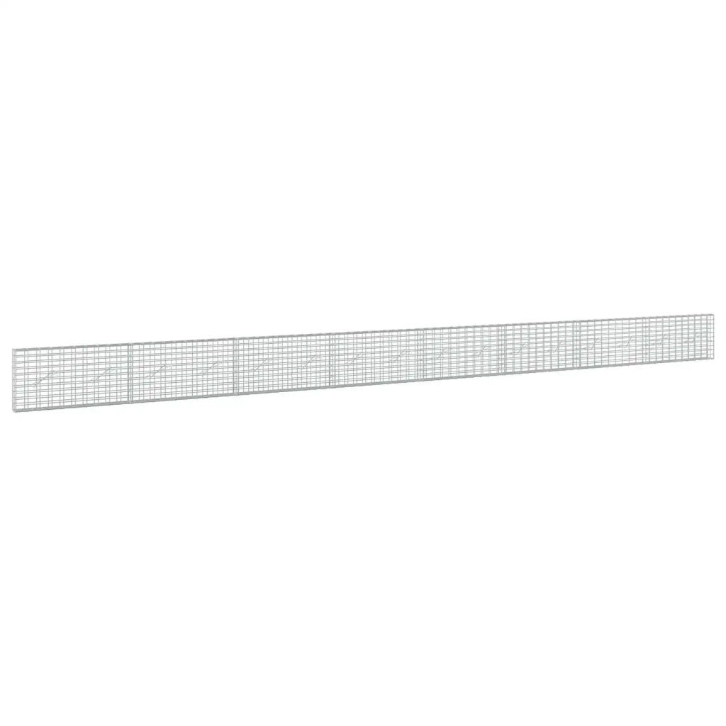 Gabione con Filo da 3,5 mm e Rete da 5x10 cm 800x10x50 cm 3462514