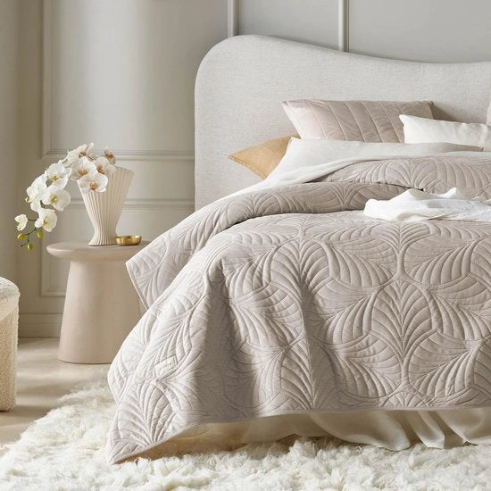 Sprei in flanella elegante - adatto per letti 180x200 cm o 200x200 cm - alta qualità flanella